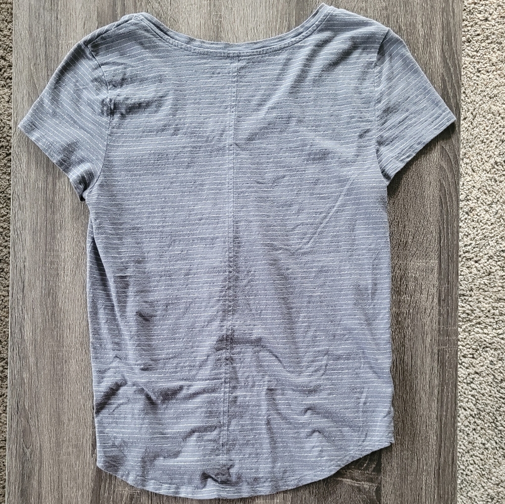 LOFT Vintage Soft Striped Tee - Picture 3 of 4